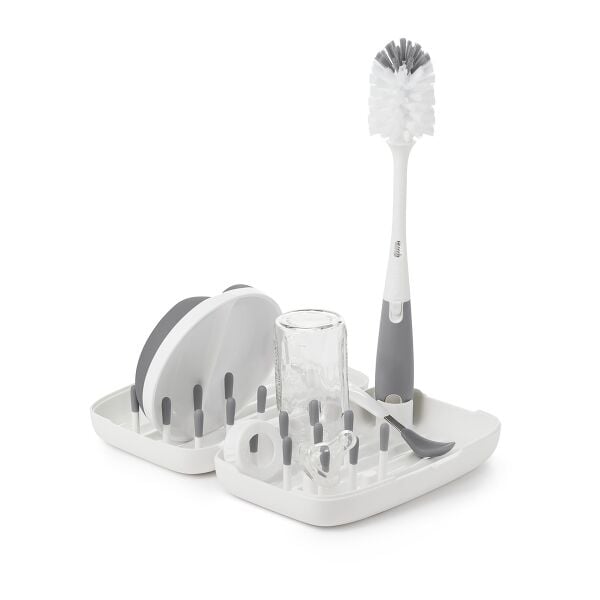 On-the-Go Drying Rack with Bottle Brush J9