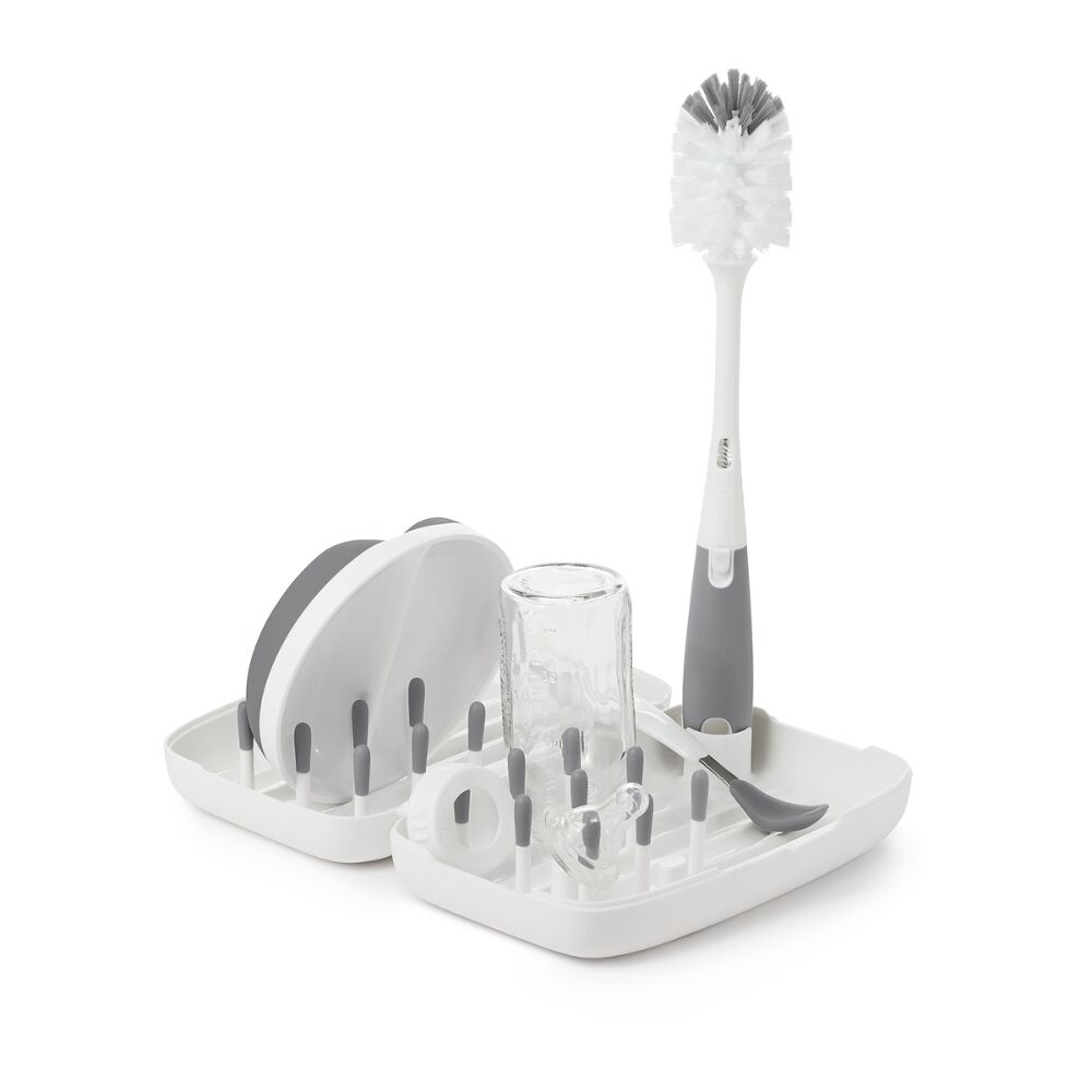 On-the-Go Drying Rack with Bottle Brush J9