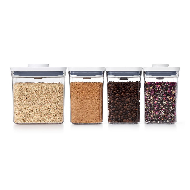 POP Container - Big Square Short (2.8 Qt.) & 3-Piece POP Container Value Set Bundle E3