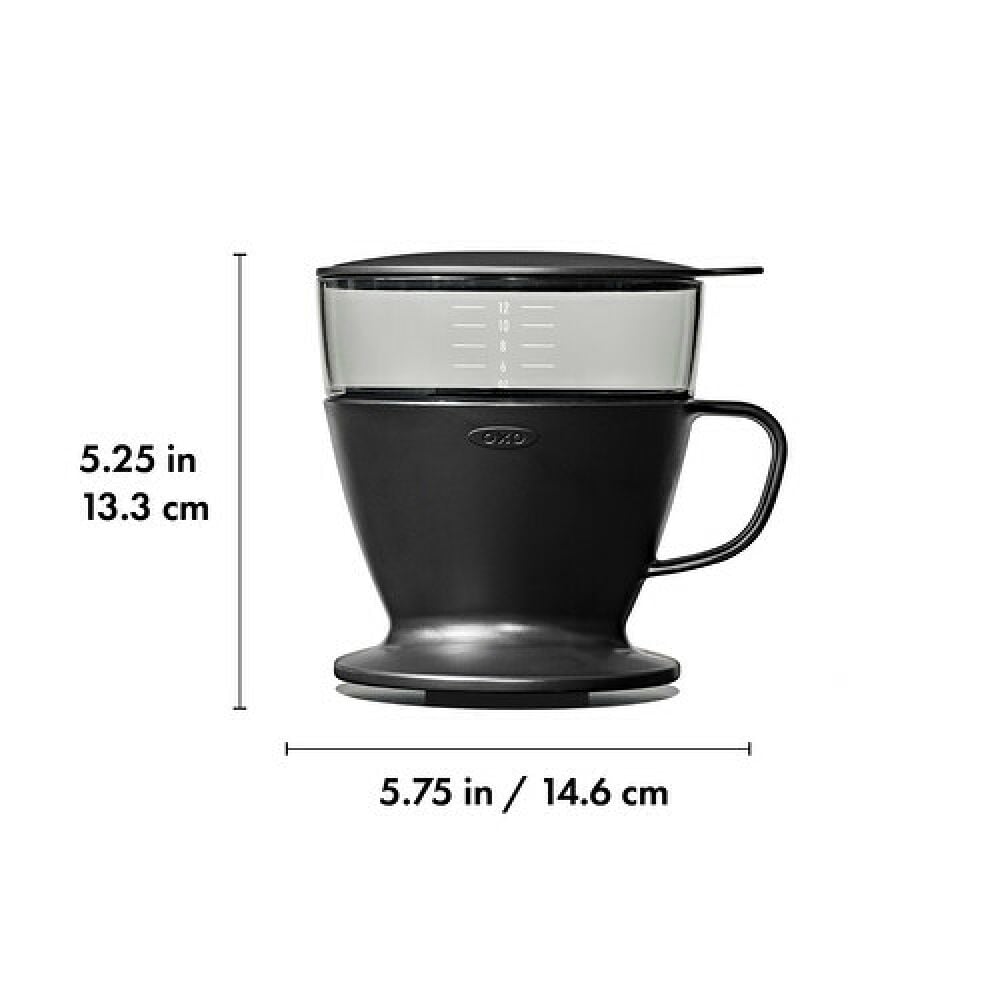 Pour Over Coffee Maker with Water Tank - Matte Black W3