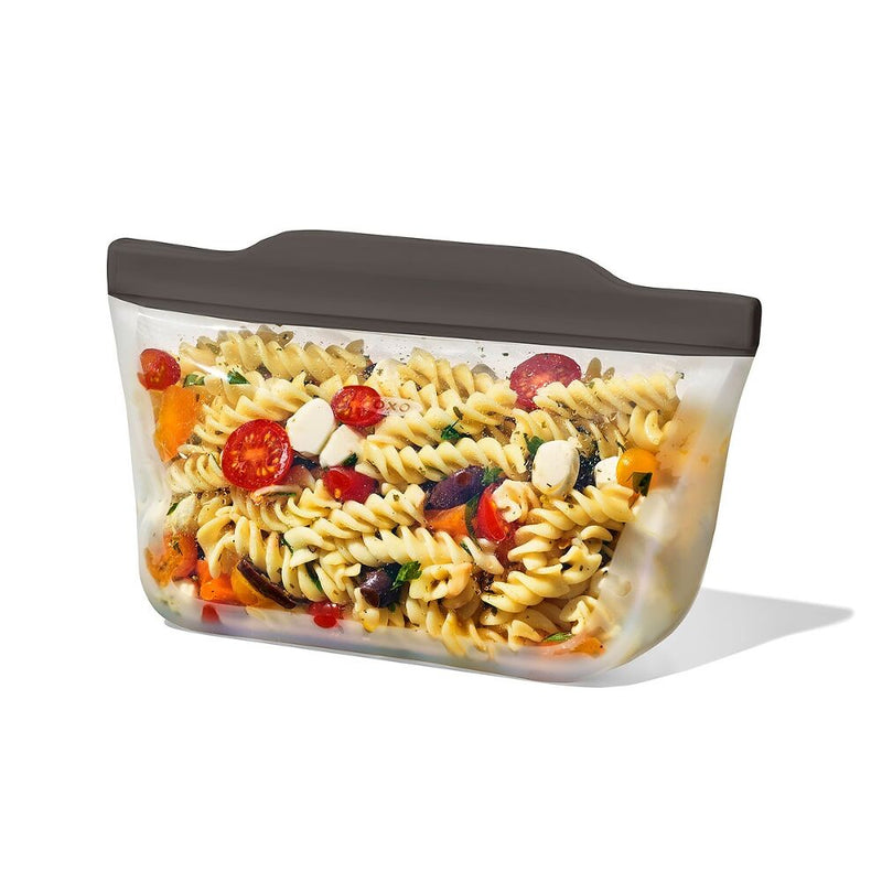 Outdoor Silicone Reusable Stand Up Bag Quart (32 oz) E0