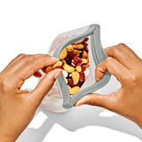 Silicone Reusable Bag  Stand-Up Snack (12 oz) - Fog U3