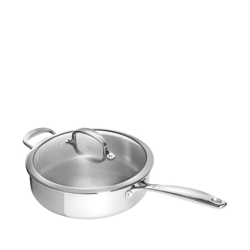 Stainless Steel Pro 10 Inch Covered Skillet V1