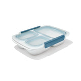 Prep & Go 4.1-Cup Divided Container - Ocean Blue L9