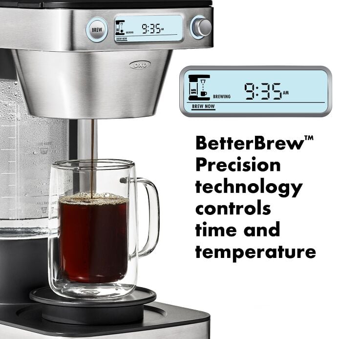 12-Cup Coffee Maker with Podless Single-Serve Function A3