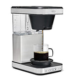 8-Cup Coffee Maker with Podless Single-Serve Function and Glass Carafe H7