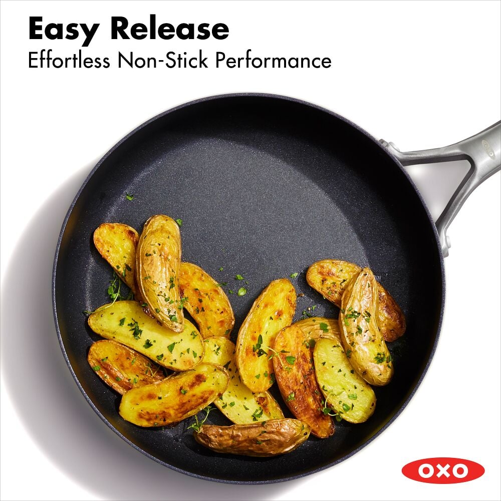 Ceramic Professional Non-Stick 3-Quart Sauté Pan with Lid Q6