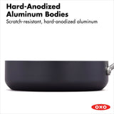 Ceramic Professional Non-Stick 3-Quart Sauté Pan with Lid Q6