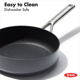 Ceramic Professional Non-Stick 3-Quart Sauté Pan with Lid Q6