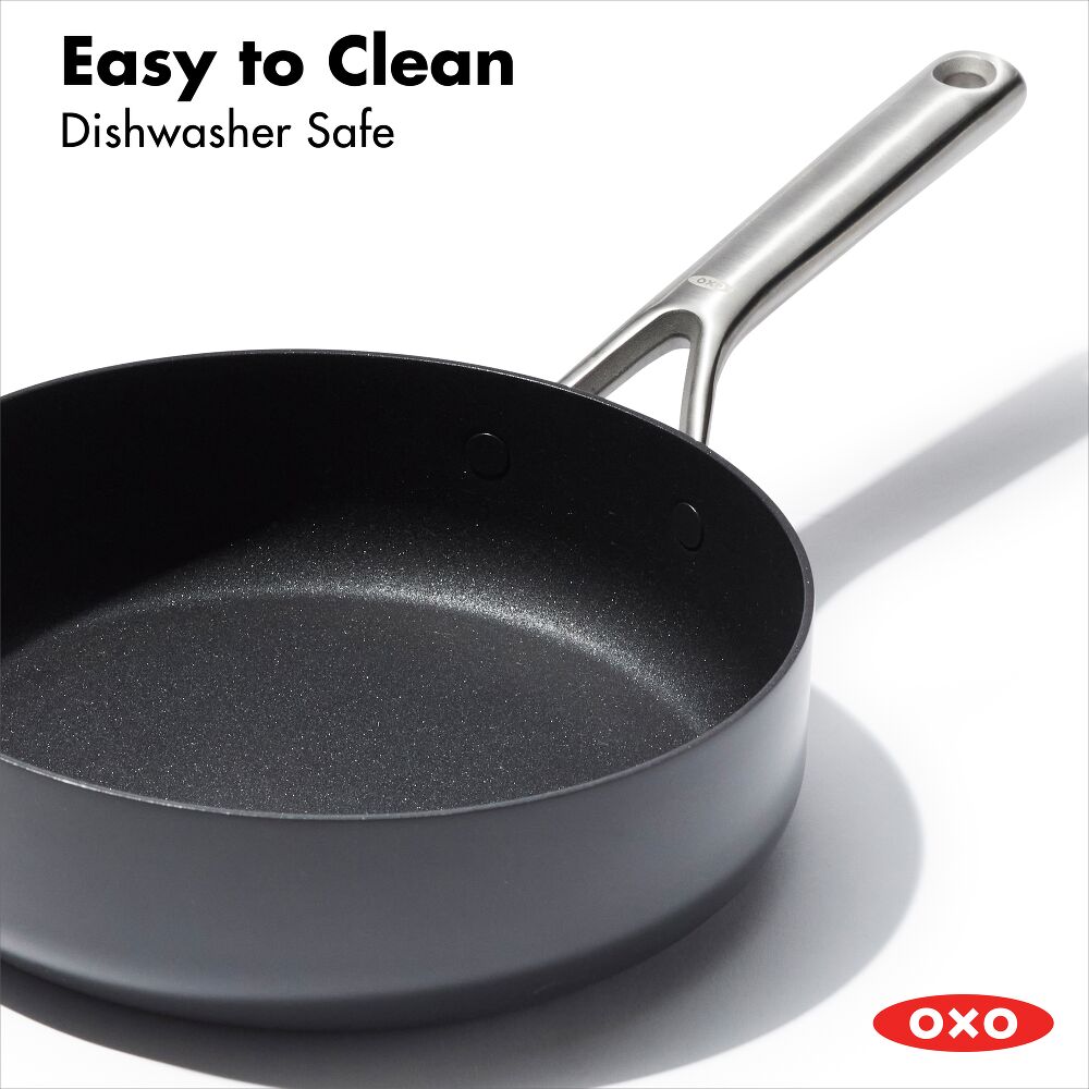 Ceramic Professional Non-Stick 3-Quart Sauté Pan with Lid Q6