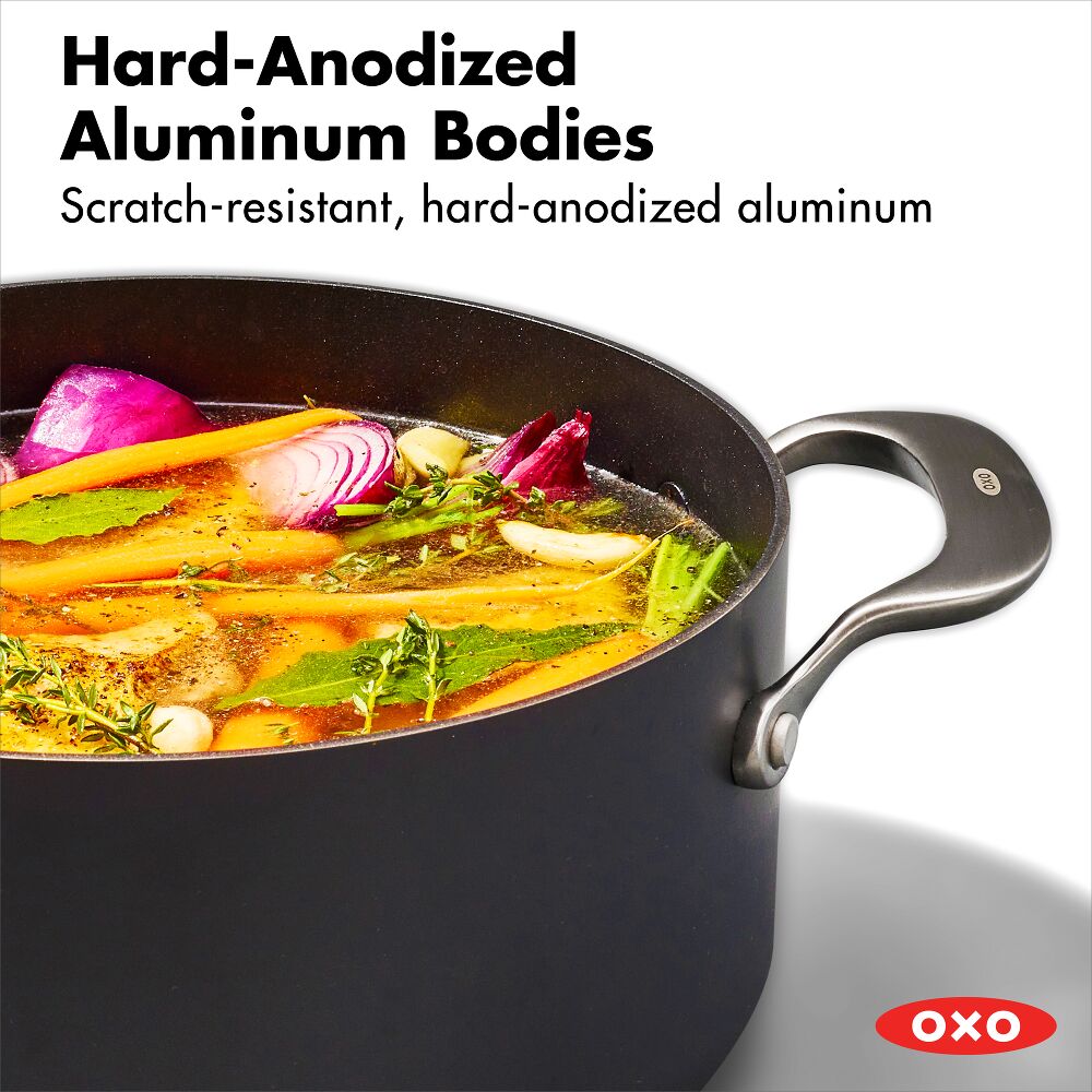 Ceramic Professional Non-Stick 5QT Stock Pot with Lid E7