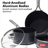 OXO Ceramic Professional Non-Stick 5-Piece Cookware Set A6