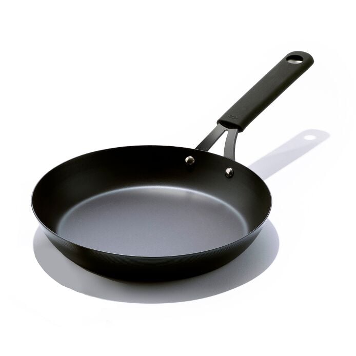 Carbon Steel Obsidian Series 10-Inch Frypan with Silicone Sleeve M6