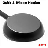 Carbon Steel Obsidian Series 10-Inch Frypan with Silicone Sleeve M6
