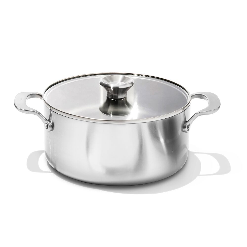 Stainless Steel Mira Series 5.2qt Casserole And Lid A7