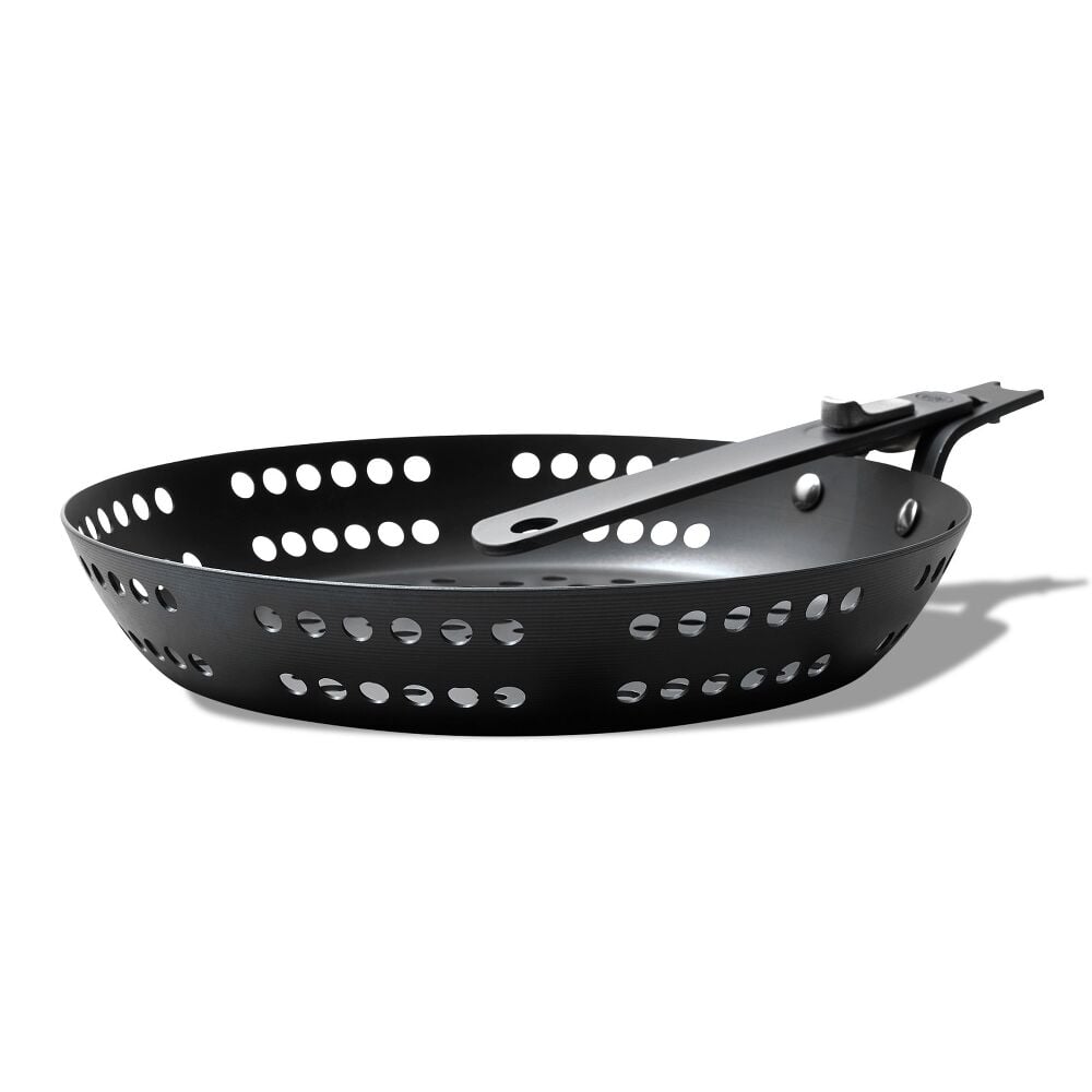 Outdoor 10" Perforated Carbon Steel Pan S3
