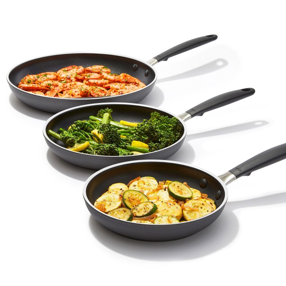 Non-Stick Pro Every Day 3-Piece Frying Pan Set J0