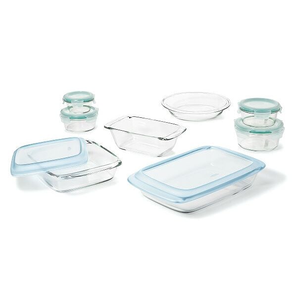 14-Piece Glass Bake, Serve & Store Set E8