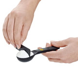7 Piece Plastic Measuring Spoons - Black M7