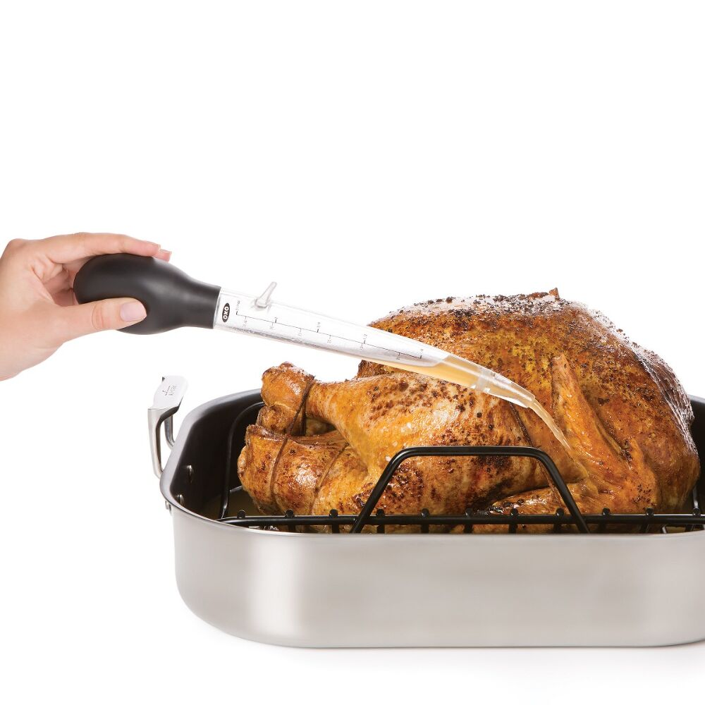 Angled Baster With Cleaning Brush S0