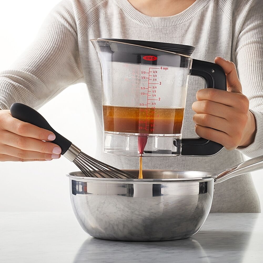 OXO Good Grips Good Gravy Fat Separator – 4 Cup I6