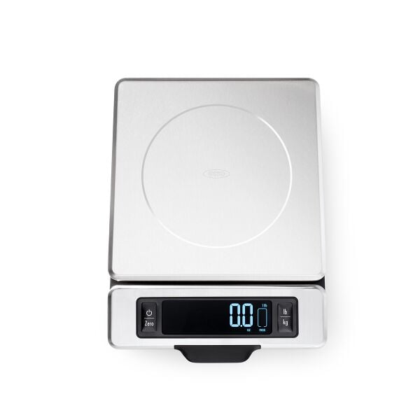 11 lb Stainless Steel Food Scale with Pull out Display F3