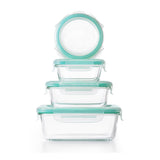 OXO Good Grips 12 Piece Smart Seal Glass Container Set E1