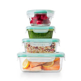OXO Good Grips 12 Piece Smart Seal Glass Container Set E1