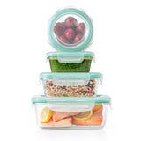 OXO Good Grips 12 Piece Smart Seal Glass Container Set H4