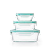 OXO Good Grips 12 Piece Smart Seal Glass Container Set H4