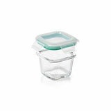 4 Piece Smart Seal Glass Mini Square Container Set L2
