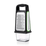 Etched Box Grater With Removable Zester O8
