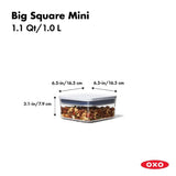 POP Container - Big Square Mini (1.1 Qt.) H9
