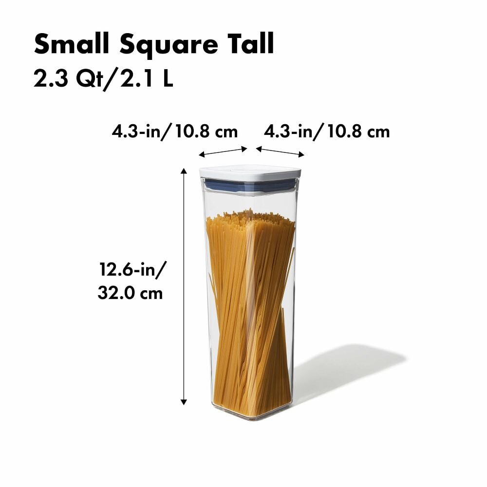 POP Container - Small Square Tall (2.3 Qt.) L8
