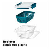 Prep & Go Container with Colander J2