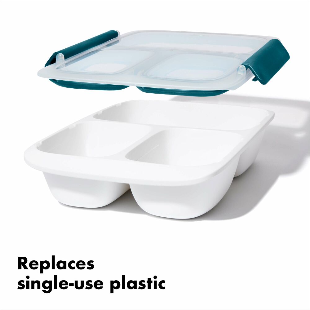 Prep & Go 4.1-Cup Divided Container R7