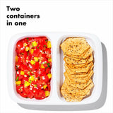 Prep & Go 2-Cup Divided Container L8