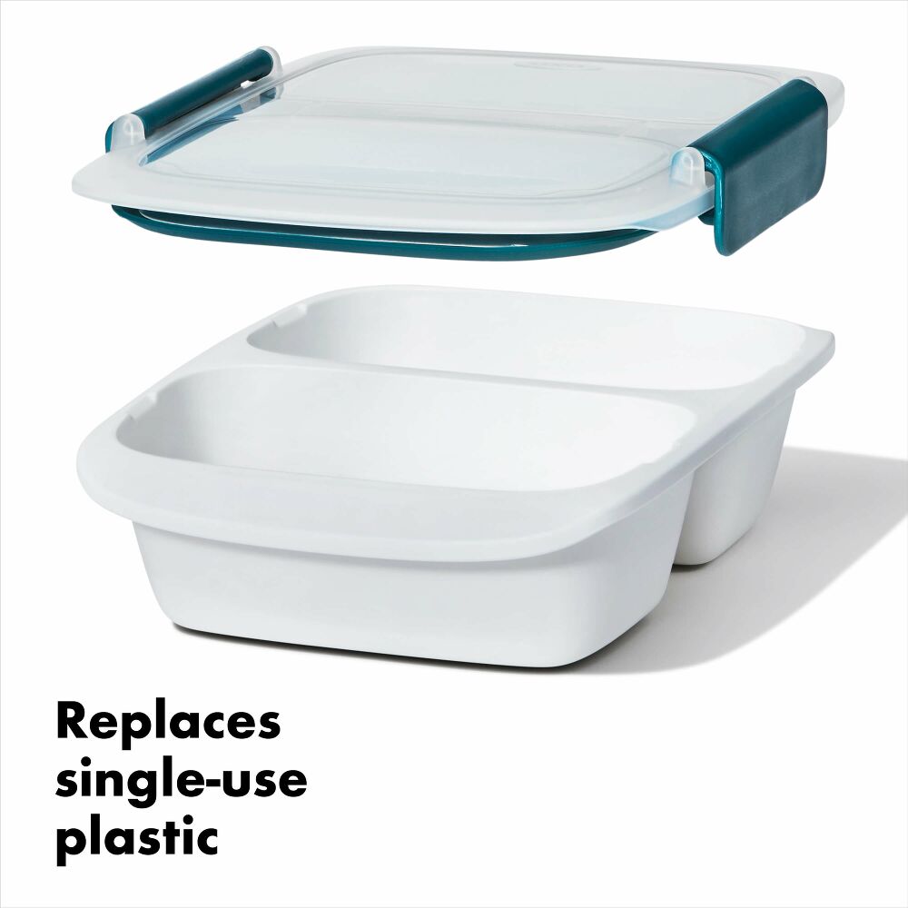 Prep & Go 2-Cup Divided Container L8