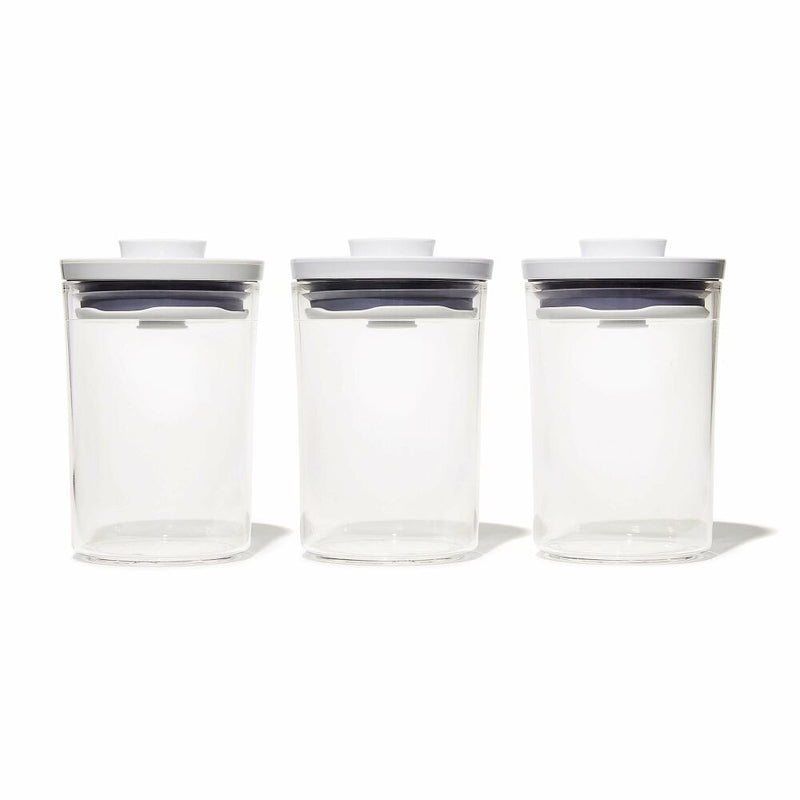 POP Round Canister 3-Piece Mini Bath Set (0.6 Qt) V8