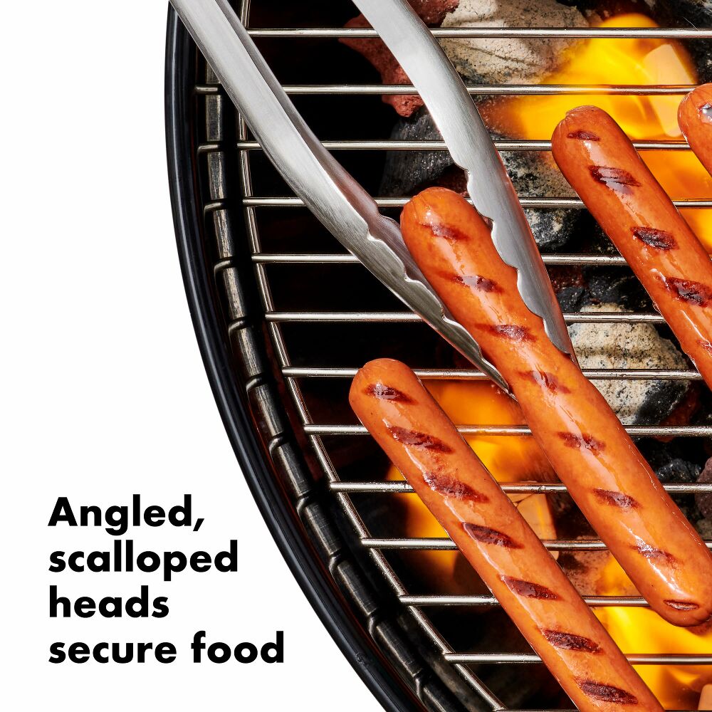 Grilling Tongs with Built-In Bottle Opener N3