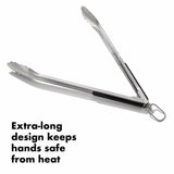 Grilling Tongs with Built-In Bottle Opener N3