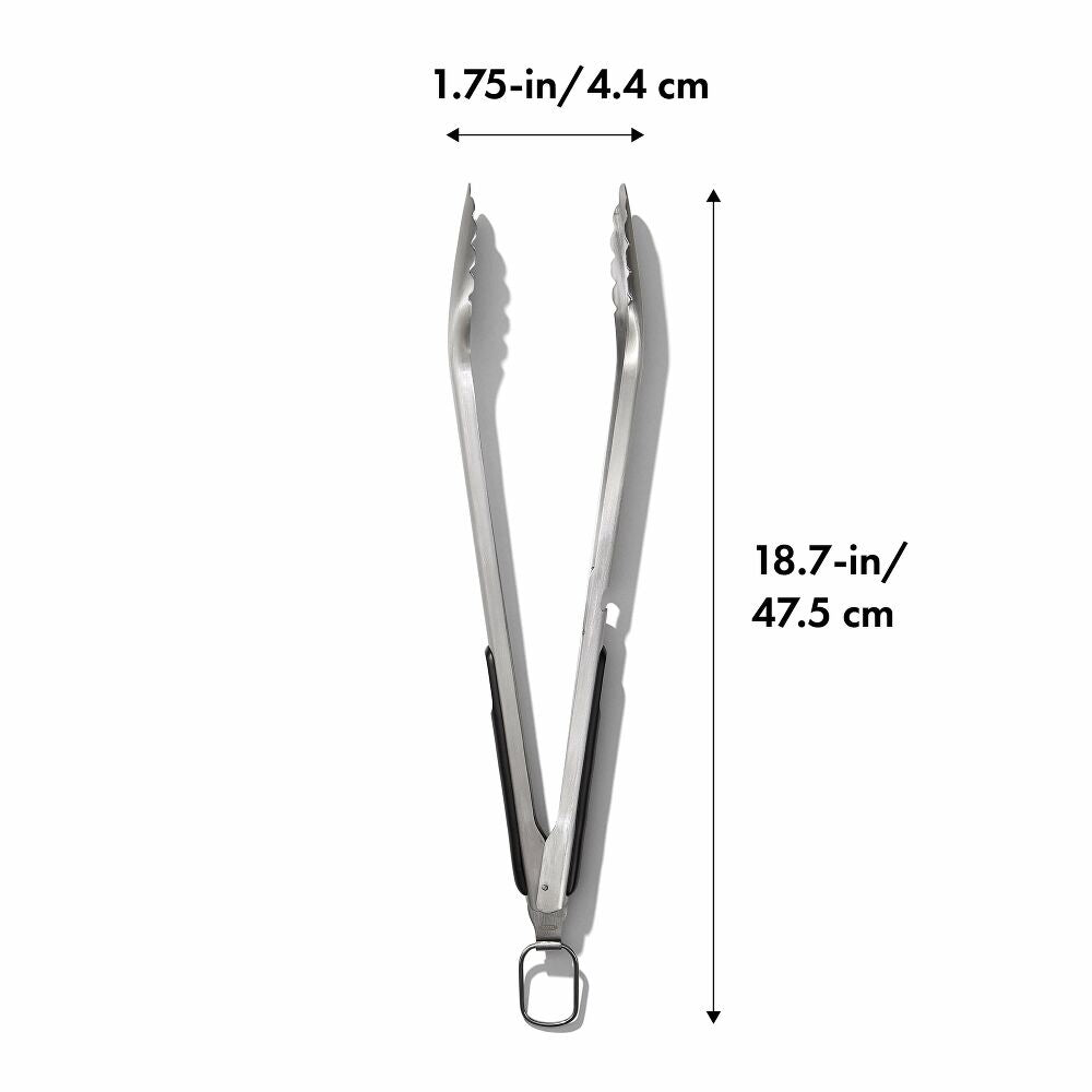 Grilling Tongs with Built-In Bottle Opener N3