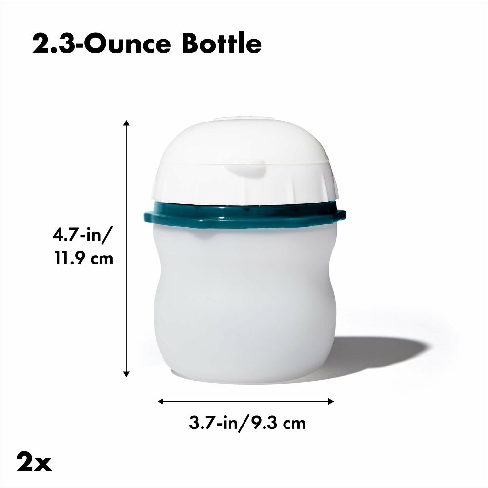 Prep & Go Silicone Squeeze Bottle - 2 Pack H1