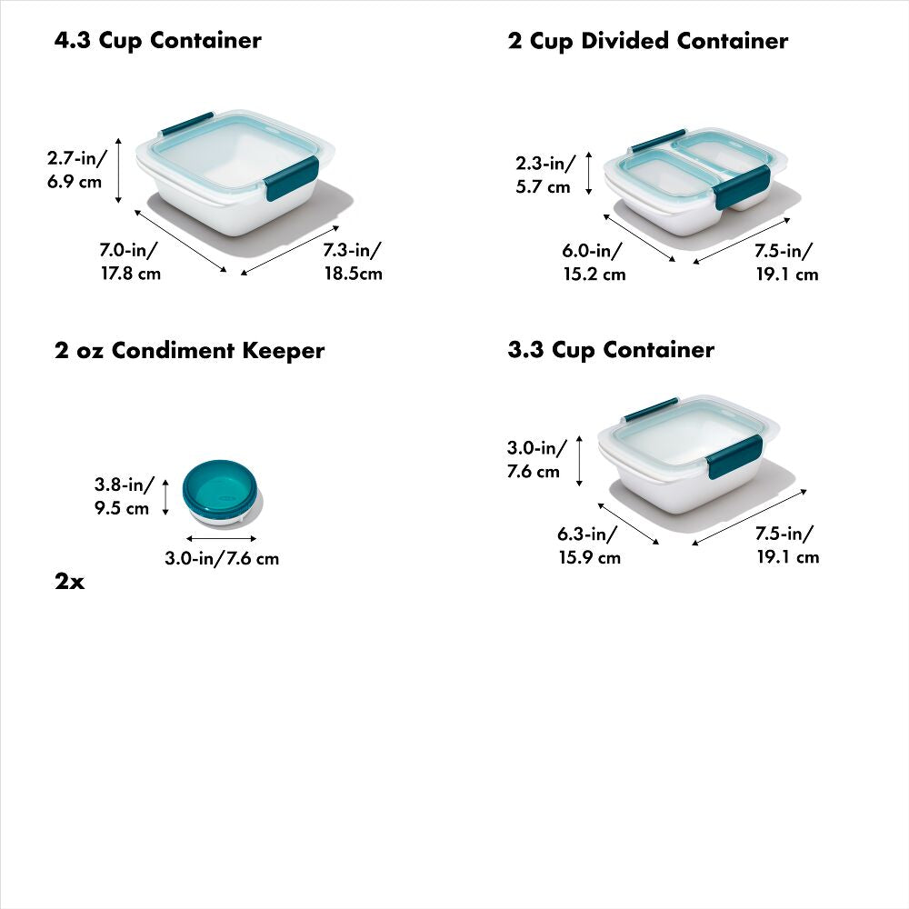 Prep & Go 10-Piece Container Set R7