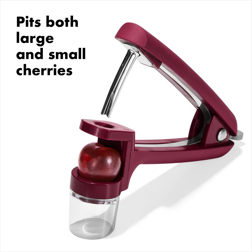 OXO Good Grips Cherry & Olive Pitter - Beet D9