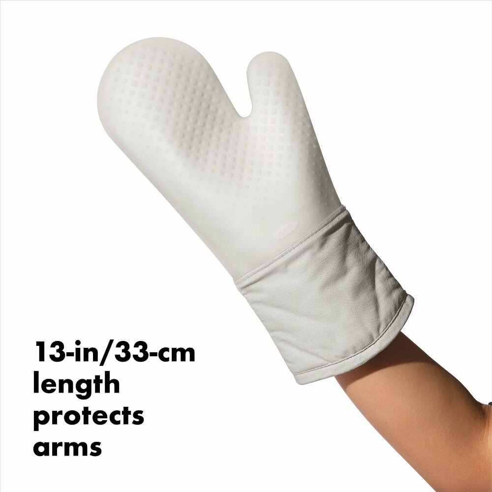 Silicone Oven Mitt - Oat H0