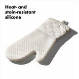 Silicone Oven Mitt - Oat H0