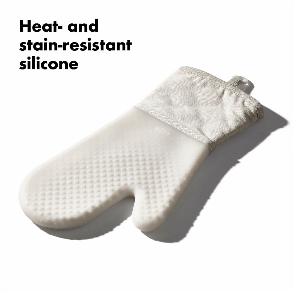 Silicone Oven Mitt - Oat H0