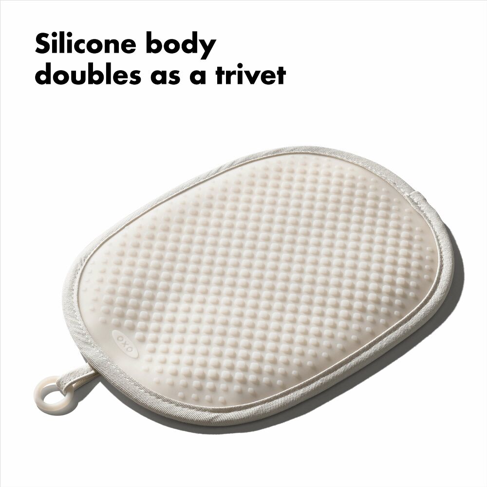 Silicone Pot Holder - Oat U0