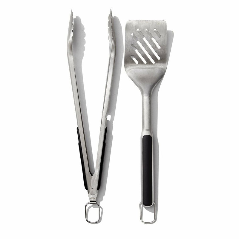 OXO Good Grips Grilling Turner and Tongs Set J4